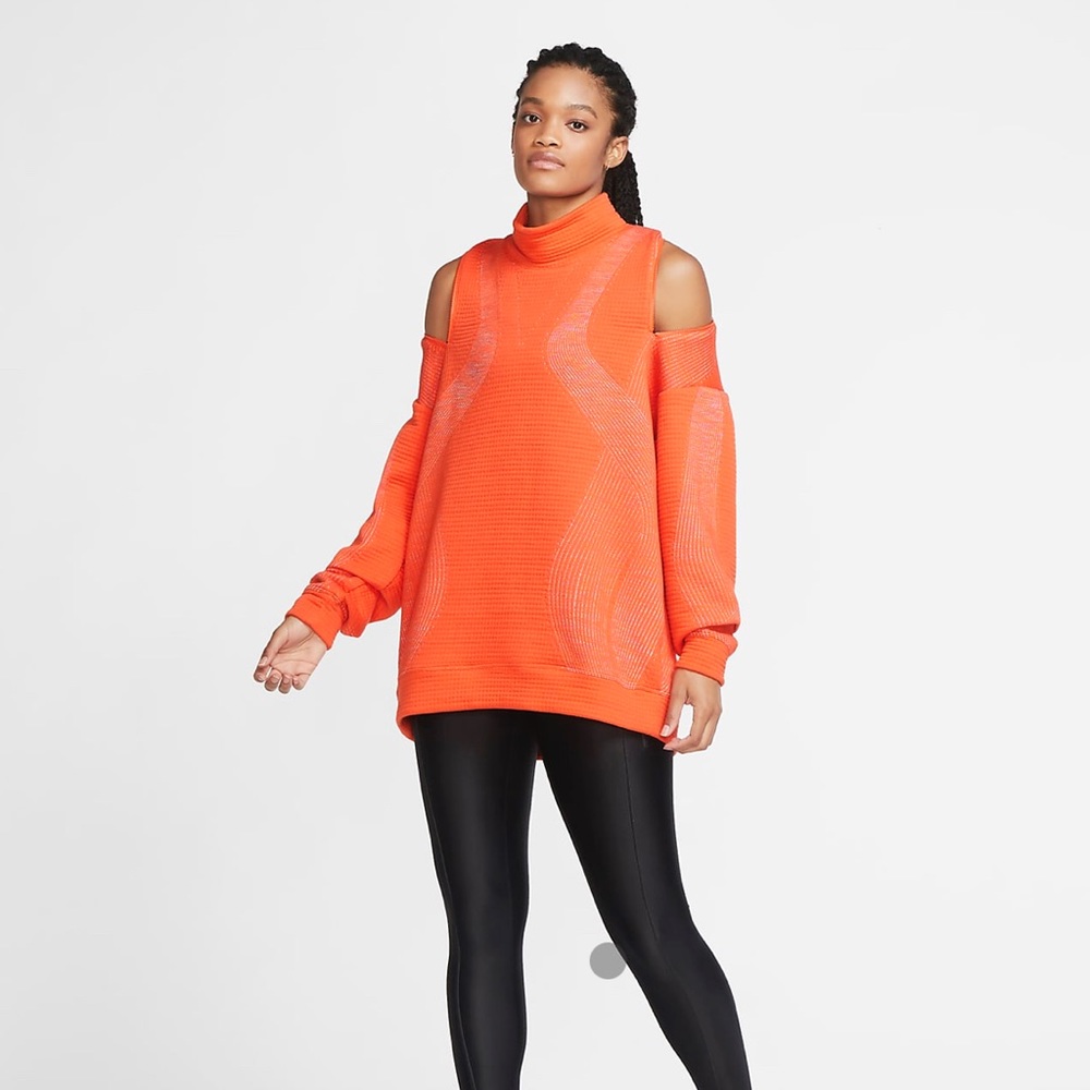 nike city women engineered fleece zip training top